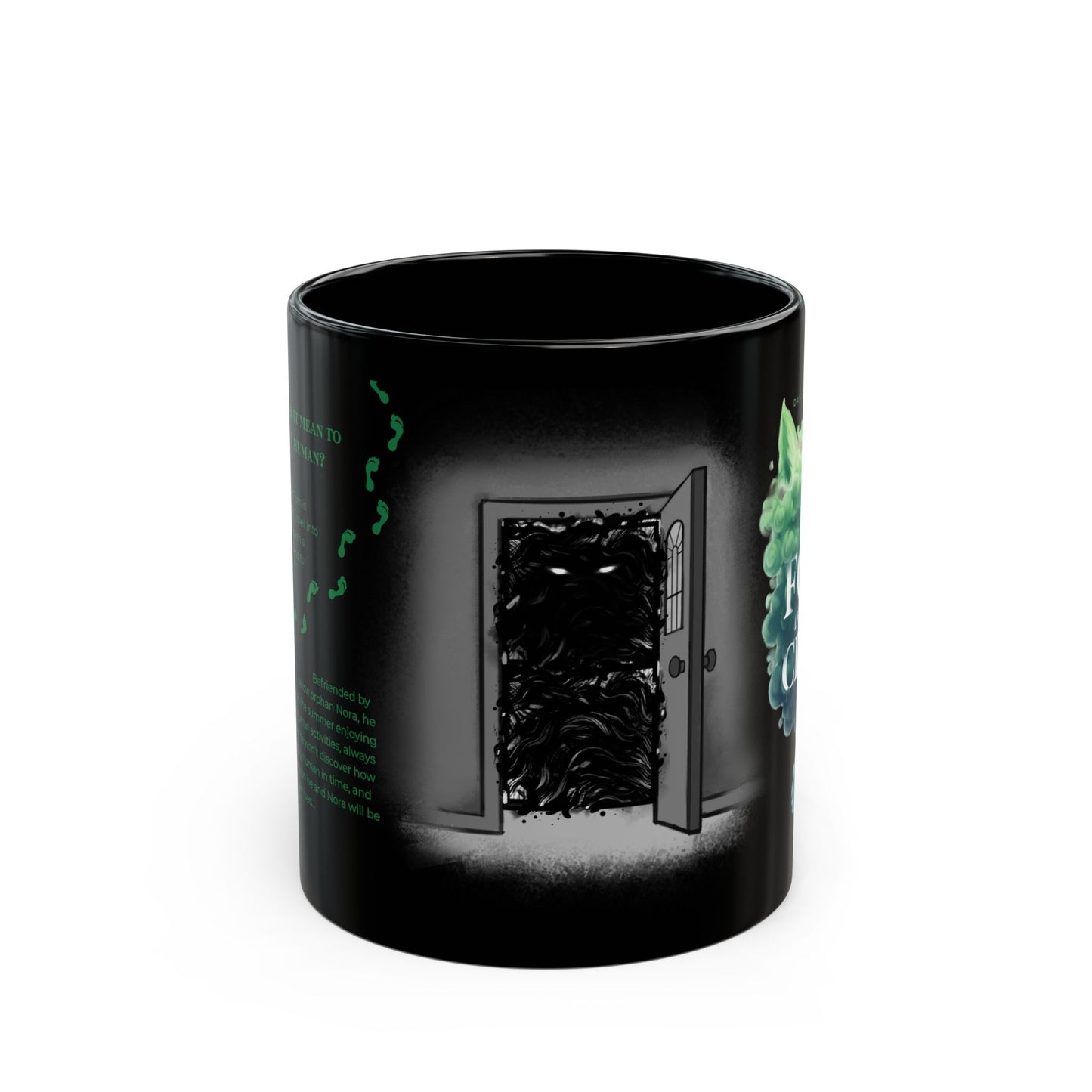 "Fox In The City" Mug- Black