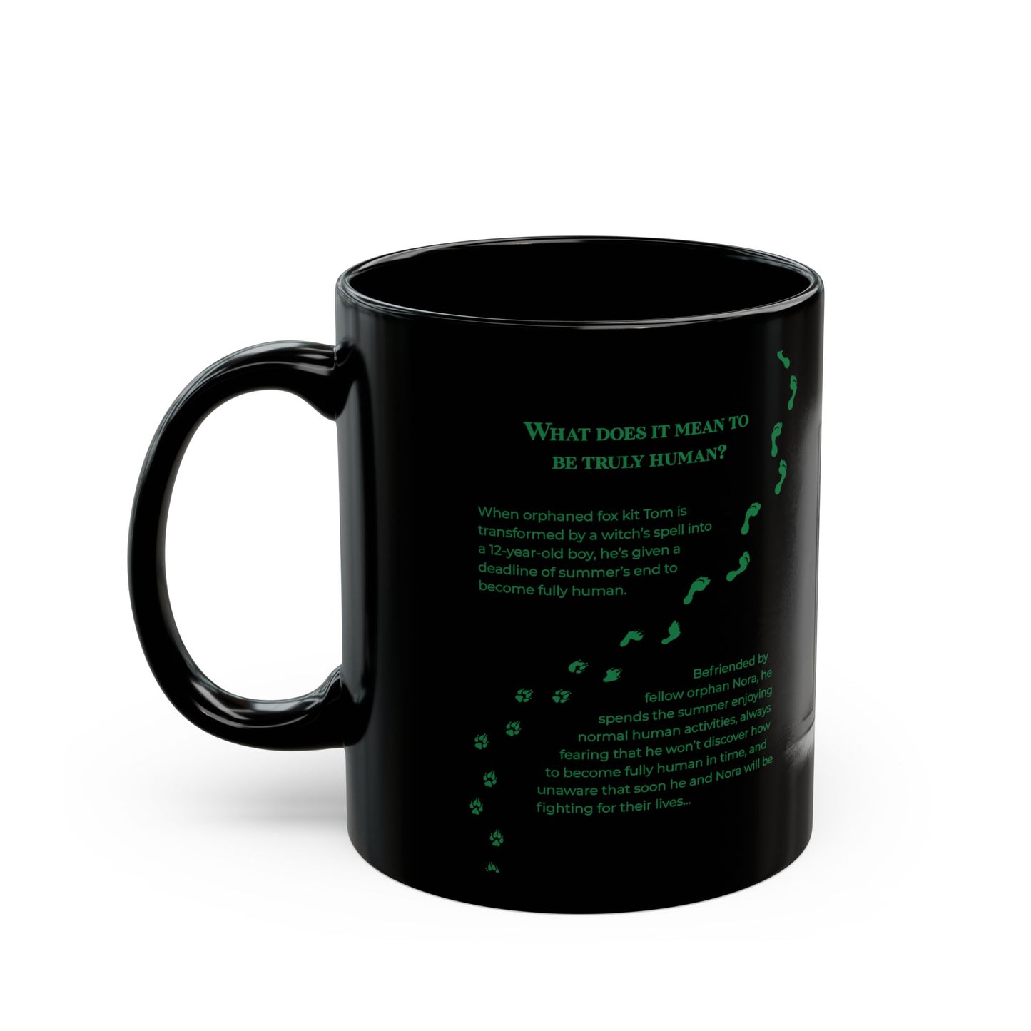 "Fox In The City" Mug- Black